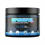 Gamers Only Gaming Booster Blue Nitro Blueberry [MIT KOFFEIN & ZERO ZUCKER ] 40 Portionen | Energy Drink Pulver | Erhöht die Konzentration & Reaktionen | 125MG Koffein & L-Tyrosin & Vitaminen