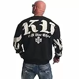 Yakuza Herren 3RD Oversized Pullover Oversized Sweatshirt