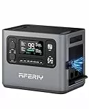 AFERIY 2800W Tragbare Powerstation, 2048Wh LiFePO4 In 1,5h Schnellladbar, 13 Ausgänge, Reine Sinuswelle 230V, USV, Erweiterbar Auf 4096Wh, Solar Generator Für Camping/Home-Office 2025 Neue