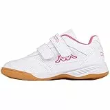 Kappa Indoor Kinder Hallenschuhe Weiss 260509T, Schuhgröße:38 EU