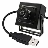 Svpro 16MP USB Kamera Weitwinkel 120 Grad verzerrungsfreie Webcam für Computer Laptop, Embedded Video Kamera mit Metallgehäuse IMX298 Machine Vision USB2.0 Industriekamera für 3D Drucker