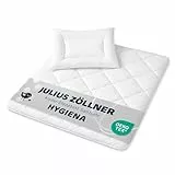 Julius Zöllner Kindersteppbett-Set Hygiena, Decke mit Kissen, waschbar 95°C, allergikergeeignet, Standard 100 by OEKO-TEX, Größe 80x80 + 35x40 cm