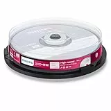 Philips DVD+RW Rohlinge High-Speed (4.7 GB / 120 Minuten Video, 1-4x Speed, 10er Spindel, rewritable / überschreibbar)