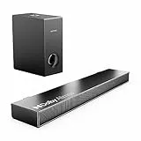 ULTIMEA Soundbar für TV Geräte mit Dolby Atmos, BassMX, 3D Surround Sound System für TV Lautsprecher Heimkino, Soundbar mit Subwoofer, 5.3 Bluetooth PC Sound Bars, 190W Spitzenleistung, Nova S50
