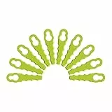 RYOBI 10er Set Schlagmesser Sense Trimmer 5132004561 RAC155 Kunststoffmesser für 18 V Akku-Rasentrimmer (kompatibel mit OLT1825M, RY18LT25A-113P, RY18LT25A-120P, OLT1832, RLT2925)