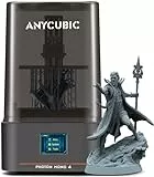 ANYCUBIC Photon Mono 4 10K Resin 3D Drucker, mit 7-Zoll-Monochrom-LCD-Bildschirm, Druckgeschwindigkeit 70 mm/h(High Speed Resin), LighTurbo Matrixlichtquelle, Druckgröße 153,4x87x165mm