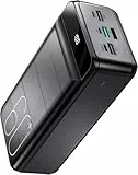 PDBEST Power Bank 60000mAh 22,5W Powerbank Schnellladefunktion PD USB C Externe Akku mit 4 Ausgänge und 3 Eingänge, kompatibel mit iPhone, iPad, Tablets usw