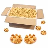 Lebkuchenwelt Haselnuss Butterplätzchen im Karton 2kg - Konditor-Qualität mit echter Butter gebacken! Butterkekse Butter Plätzchen Cookies Shortbread Gebäck Teegebäck Weihnachtsplätzchen Kekse