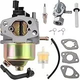 ZAMDOE Gx160 212CC 196CC Vergaser Carb für Honda Gx120 Gx140 GX168 Gx200 5,5 6,5 PS für Harbor Freight Predator R210 4000 3000 3050 3200 Watt 4375 46515 46596 40026 46516 46533 Rasenmähermotor