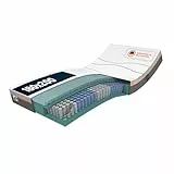 M line Slow Motion Xtra Fit Matratze, Taschenfeder, viskoelastischer Schaum, Weiß, 180 x 200 x 23 cm