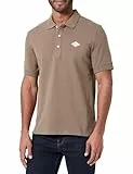 Replay Herren Poloshirt Kurzarm mit Logo, Khaki 426 (Grün), S