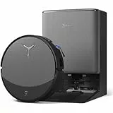 ECOVACS DEEBOT T90 PRO Omni Saugroboter mit Wischfunktion, Roboterstaubsauger 30.000 Pa, Schnellladen mit PowerBoost, OZMO Roller 3.0 mit TruEdge, automatische Dosierung der Reinigungslösung, Schwarz