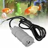 SKJJL 12V Tauchwasserpumpe, Wasserpumpe Wohnwagen 840L/H, Mikromotor Wasserpumpe, Tauchpumpe Hochleistungspumpen für Wohnmobil ond Teich,Aquarium, Aquariumbrunnen
