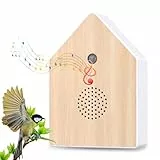 Vogelgezwitscher Bewegungsmelder, Vogelgezwitscher Box Toilette Bewegungsmelder Naturgeräusche Box mit Wandhalterung Soundbox Naturgeräuschebox Vogel Gesang für Bad Spa Gäste WC und Entspannung