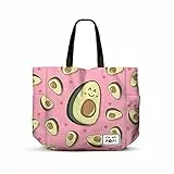 Oh My Pop! Waca-Horizontale FAN Shopping Einkaufstasche, Rosa