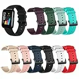 RuenTech Armband Kompatibel für Popglory Smartwatch P66 Uhrenarmband für Popglory/ASWEE/SWGOTA/LLKBOHA/LESHIDO/Cuszwee/Narcid/GT HITGX/Aycy MT65 Smartwatch 1.85 zoll Armband (10er Pack)