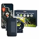 PAJ GPS Tracker Fahrradschloss - Diebstahlschutz - Gerät mit Alarmgeräusch - inkl. 3 Monate Premium ABO - 4G Echtzeitortung, Streckenverlauf, GPS-Tracker Fahrrad & eBike, bis zu 20 Tage Akku