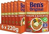 BEN'S ORIGINAL™ Express Reis Sonnenweizen Tomate Basilikum 6 x 220g
