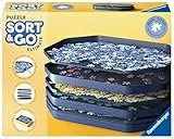 Ravensburger Puzzle Sort & Go Ultimate 12001676-6 stapelbare Puzzle-Sortierschalen zum einfachen Sortieren und Aufbewahren von Puzzleteilen, Ideales Zubehör für Puzzler