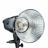 Walimex pro Emerger 200 Studioblitz mit 200 Ws Blitzleistung, Blitzgerät mit 2,4 GHz Funk, Fotoblitz mit kurzer Wiederaufladezeit, Blitzleuchte mit dimmbarem LED-Einstelllicht