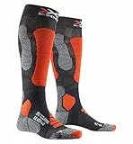 X-Socks Ski Touring Silver 4.0 Skisocke Grau Unisex Grösse 39-41