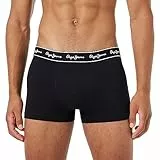 Pepe Jeans Herren Pepe Tk 3P Trunks, Black (Black), L (3er Pack)