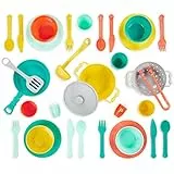B. toys - Mini Chef Küchen Set - Zubehör für die Spielküche - Kochgeschirr, Geschirr, Utensilien - 33-teiliges Spielset für Kinder - Pretend Play Spielzeug - 3 Jahre +