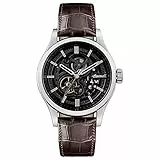 Ingersoll The Armstrong Gents Automatic Watch I06801 with a Stainless Steel case and Genuine Leather Strap