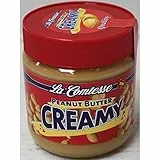 La Comtesse Peanut Butter Creamy Cremige Erdnussbutter (350g Glas)