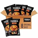 Terra Gemüseschnitze, Original mit Meersalz Gemüsespäne, 42,5 g (8 Stück)