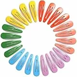 YISCOKO Haarspangen für Damen, gemischte Farben, Metall, 5,1 cm, Haarspangen, Kinder-Haarspangen, Mädchen-Haar-Accessoires (24 Stück, gemischte Farben)