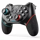 UPDATE-VERSION Controller für Switch/Switch 2/Lite/OLED, Controller für Switch Pro mit Aufwachen, Wireless Controller für Switch mit 6-Achsen Gyroskop, Double Shock, Turbo und Screenshot