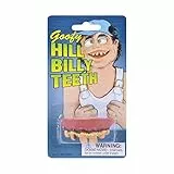Bristol Novelty MD105 Hill Billy Teeth, Herren, Gelb/Braun/Rosa, Einheitsgröße