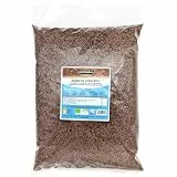 Oltresole - Organic flax seeds 3 kg - organic crude, whole and dark seeds, rich in minerals and naturally gluten-free fibres, versatile in the kitchen, practical packaging