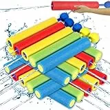RDDAIPE 20 Stück Wasserspritze Kinder, Wasserpistole Schaumstoff Wasserspritzpistole, Wasserpistolen für Kinder, Schaumstoff Water Gun, Sommer Outdoor Pool Beach Wasserspielzeug für Erwachsene