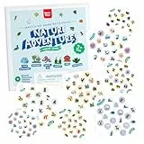 Nene Toys Marienkäfer-Garten Erweiterung [Naturabenteuer] - 24 Zusatzkarten mit Verschiedenen Ökosystemen und Tierwelt - Pädagogisches Spiel für Kinder ab 3 Jahren