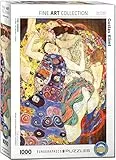 Eurographics 1000 Teile - Die Jungfrau von Gustav Klimt, Beige/Grün