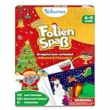 Skillmatics Folienspaß – Weihnachtszauber, Kleckerfreie Kunst & Bastelsets, DIY-Kreativaktivität, Reisespielzeug, Geschenke für Jungen & Mädchen im Alter von 4, 5, 6, 7, 8, 9 Jahren