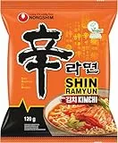 NONGSHIM - Instant Nudelsuppe Kimchi - Multipack (20 X 120 GR)
