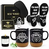 SunmeiTrad Geschenke für Papa, Vatertagsgeschenk, Papa Geschenk Weihnachten Weihnachtsgeschenke, Geschenk Geburtstag Vatertag, Tasse