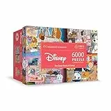 Trefl Prime - Puzzle UFT: Disney, The Great Book of Disney - 6000 Elemente, Großes Spiel, Dickster Karton, für Erwachsene und Kinder ab 12 Jahren