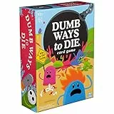 Spin Master Games Dumb Ways to Die Kartenspiel basiert auf viralem Video, Kartenspiele für Erwachsene, Spiele für Erwachsene, lustige Spiele für Familien und Kinder ab 12 Jahren