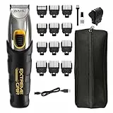 Wahl Extreme Grip Bartschneider, Bartschneider für Männer, Stoppelschneider, Schnurlose Trimmer, Männerpflege-Set, Präzisionsschneidklingen