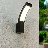 LongLife LED Wandleuchte 15W schwarz Außenleuchte IP54 neutralweiße Lichtfarbe Außenwandleuchte Außenlampe Gartenleuchte Zaunleuchte Wegeleuchte | LongLife LED…