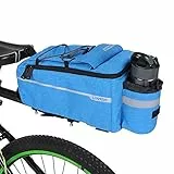 Lixada Fahrrad Gepäckträgertasche, Fahrrad Sitz Multifunktionale Isolierte Stammkühltasche,Umhängetasche, 29 * 16 * 17cm