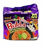 SAMYANG | Nudeln Habanero Chicken Hot 5x140g Ramen | NEU | Fertignudeln Instant Fire Noodles | sehr scharf | Ramyun Halal
