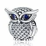 Symretie Charm Anhänger Damen 925 Sterling Silber für Armband Charms Beads passend für Pandora Armband und Halskette, Kompatibel mit Europäischen Armbänder für Frauen Mädchen
