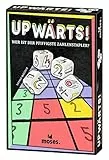 moses. Upwärts, Roll and Write Würfelspiel für die ganze Familie, abwechslungsreiches Gesellschaftsspiel mit einem leichten Spielanstieg, ab 8 Jahren