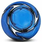 pwavum Fussball, Offizieller Fußball GrößE 5, Fussball Kinder Unisex, Indoor Outdoor fusball, Professioneller Training kinderfussball größe 5, Football Ball für Jugendliche und Erwachsene