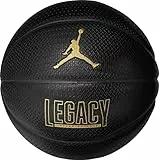 Jordan Legacy 2.0 8P In/Out Ball J1008253-051, Unisex basketballs, Black, 7 EU